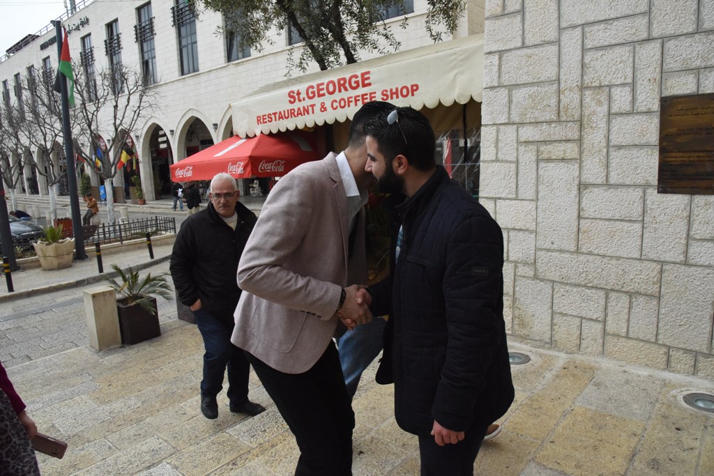 إحتفال عيد الأم في بلدية بيت لحم بحضور محبوب العرب يعقوب شاهين