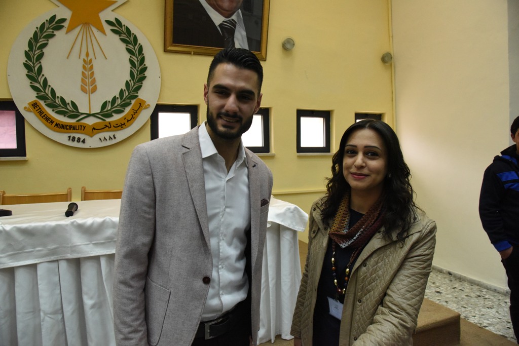 إحتفال عيد الأم في بلدية بيت لحم بحضور محبوب العرب يعقوب شاهين