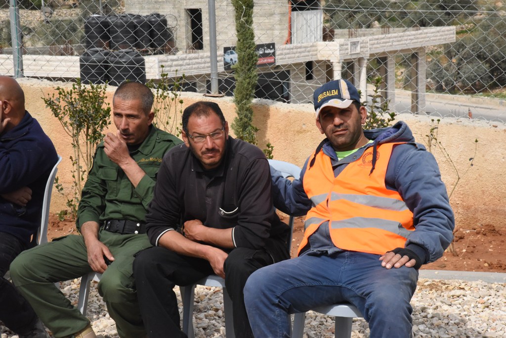 بلدية بيت لحم تفتتح مع شركائها حديقة البيارة في شارع  باب الجبيعة في المدينة