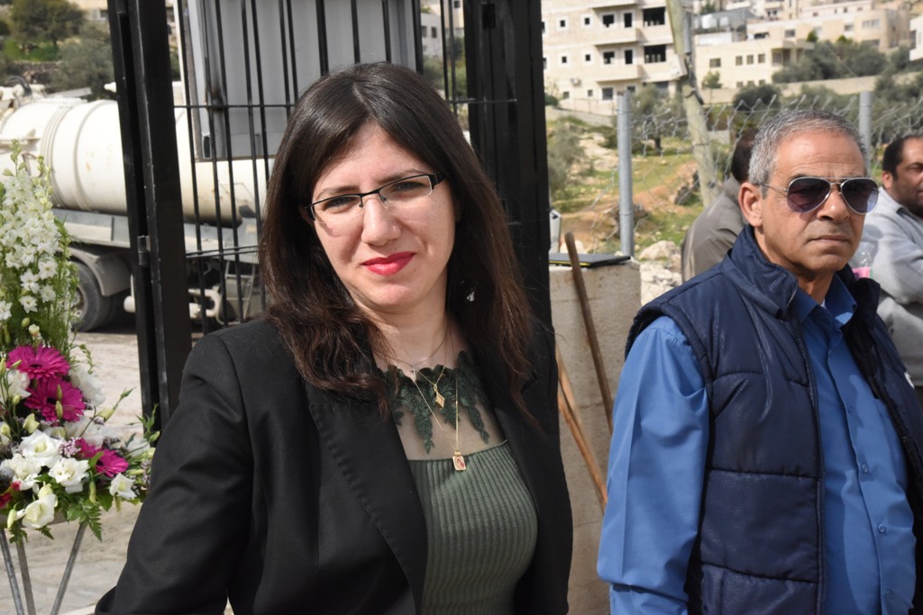 بلدية بيت لحم تفتتح مع شركائها حديقة البيارة في شارع  باب الجبيعة في المدينة