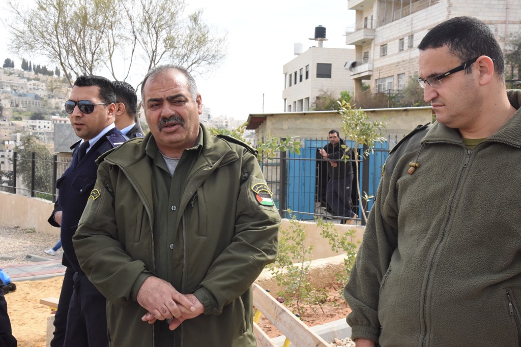 بلدية بيت لحم تفتتح مع شركائها حديقة البيارة في شارع  باب الجبيعة في المدينة