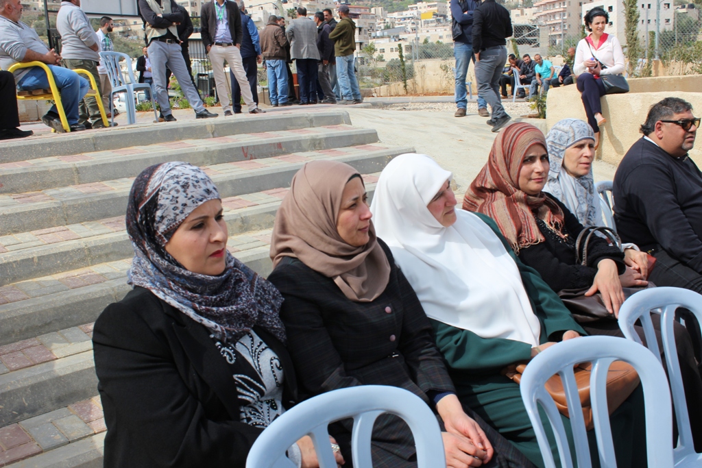 بلدية بيت لحم تفتتح مع شركائها حديقة البيارة في شارع  باب الجبيعة في المدينة