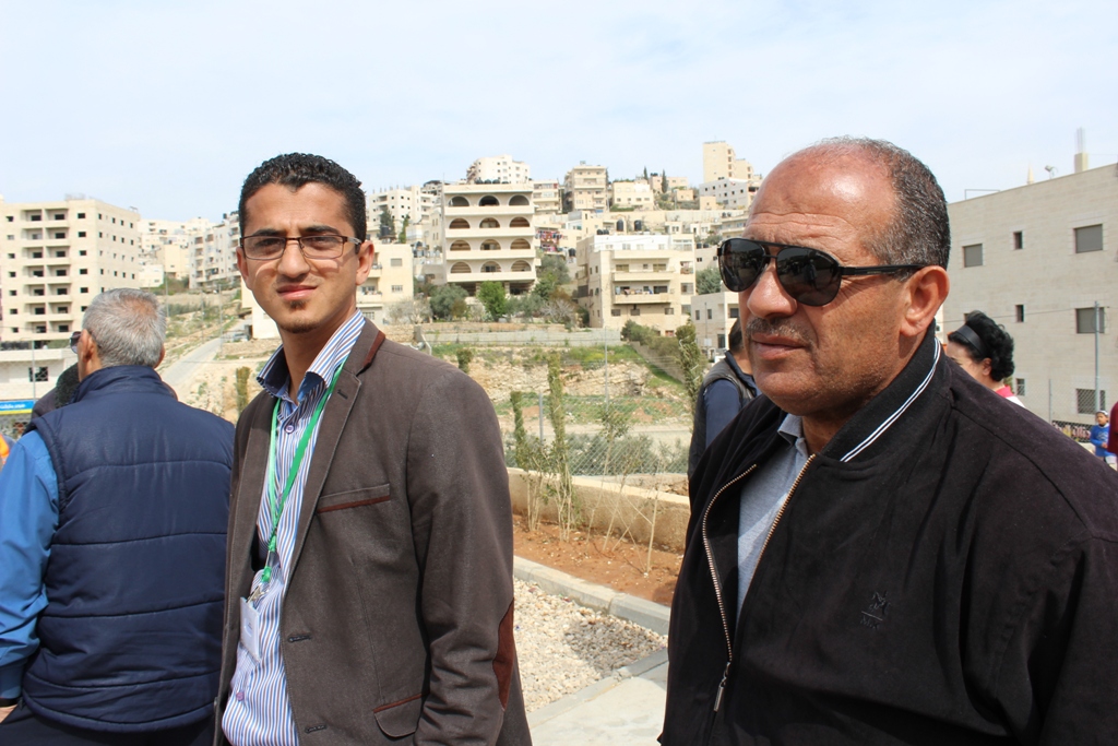 بلدية بيت لحم تفتتح مع شركائها حديقة البيارة في شارع  باب الجبيعة في المدينة