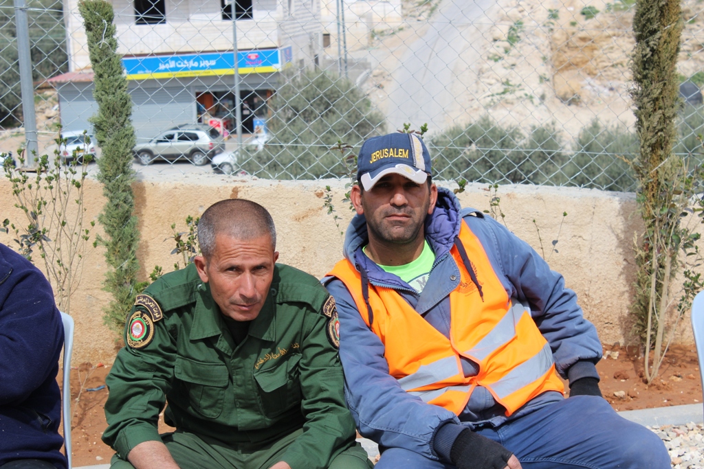 بلدية بيت لحم تفتتح مع شركائها حديقة البيارة في شارع  باب الجبيعة في المدينة