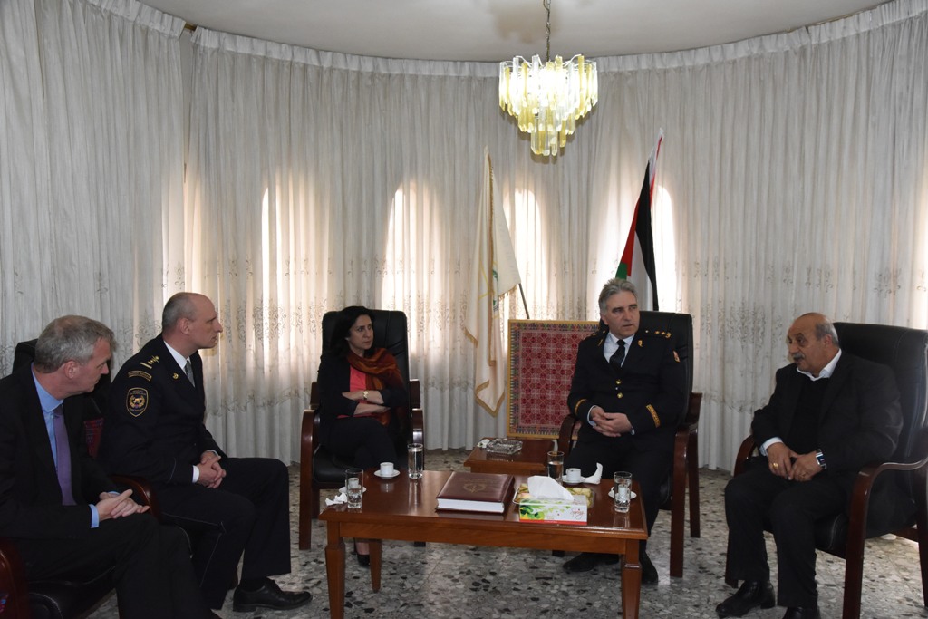 رئيسة بلدية بيت لحم تستقبل مدير عام الدفاع المدني في التشيك والوفد المرافق