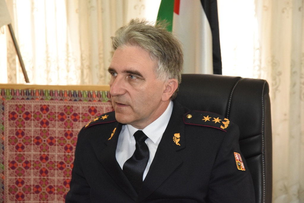 رئيسة بلدية بيت لحم تستقبل مدير عام الدفاع المدني في التشيك والوفد المرافق