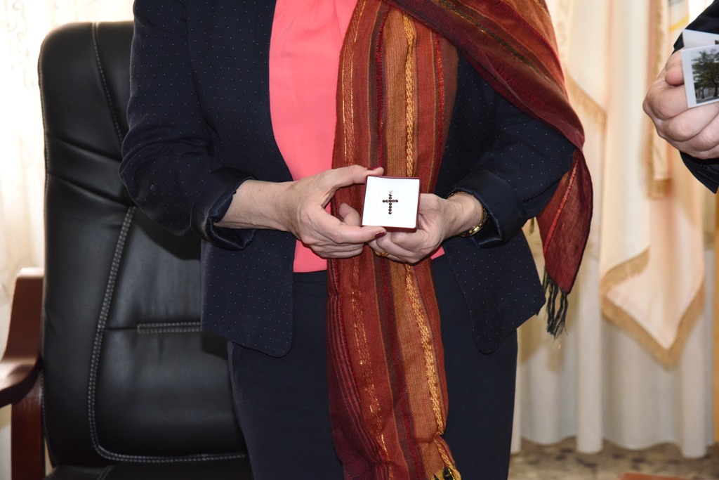 رئيسة بلدية بيت لحم تستقبل مدير عام الدفاع المدني في التشيك والوفد المرافق