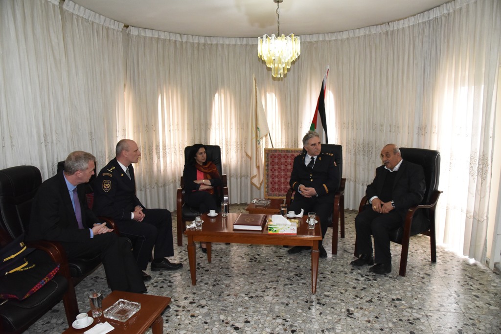 رئيسة بلدية بيت لحم تستقبل مدير عام الدفاع المدني في التشيك والوفد المرافق