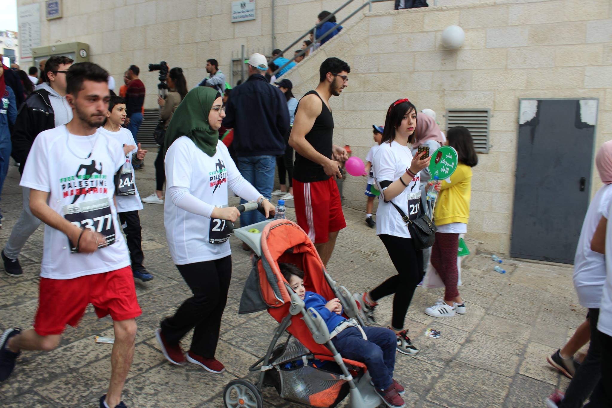 انطلاق ماراثون فلسطين الدولي الخامس في بيت لحم