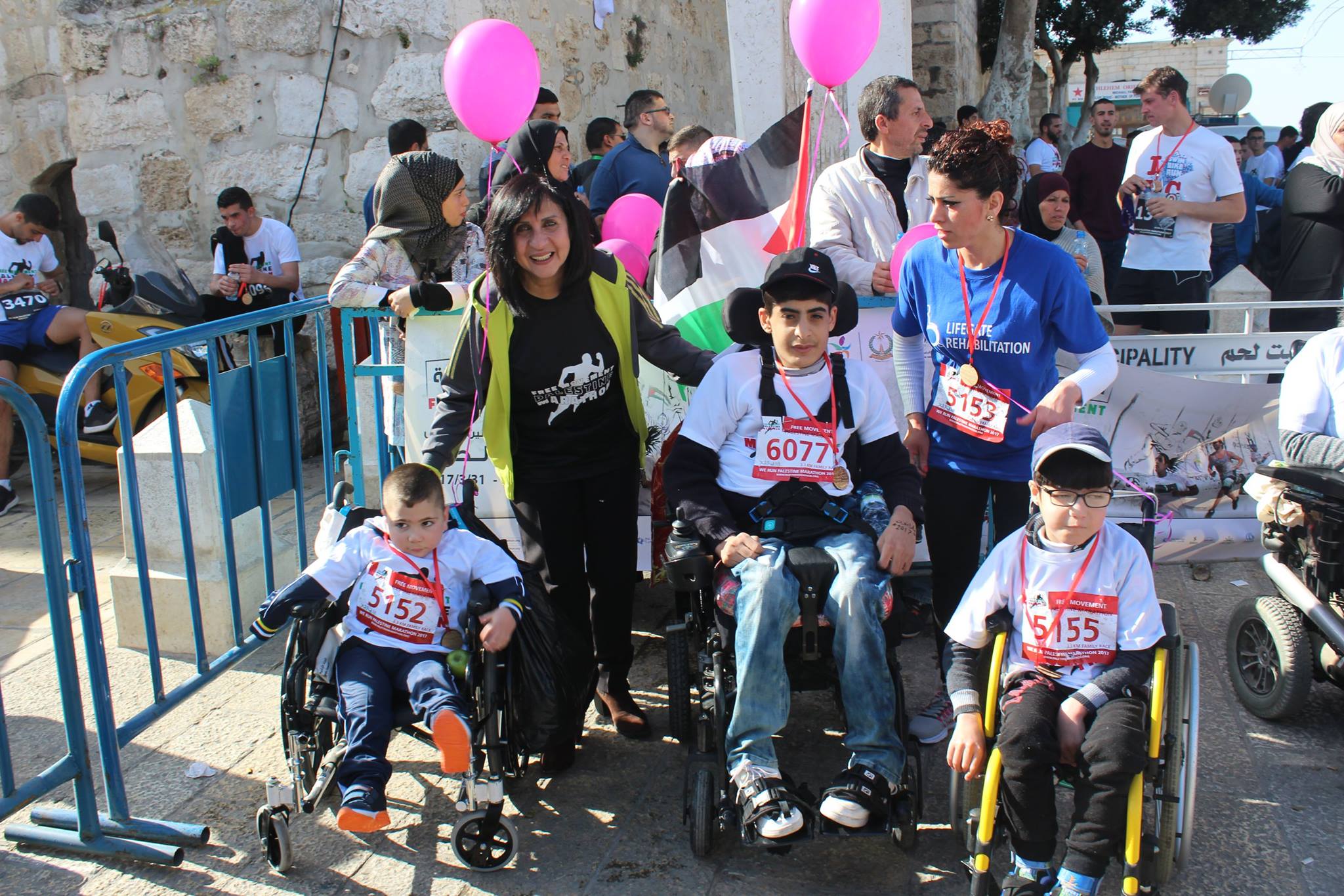 انطلاق ماراثون فلسطين الدولي الخامس في بيت لحم