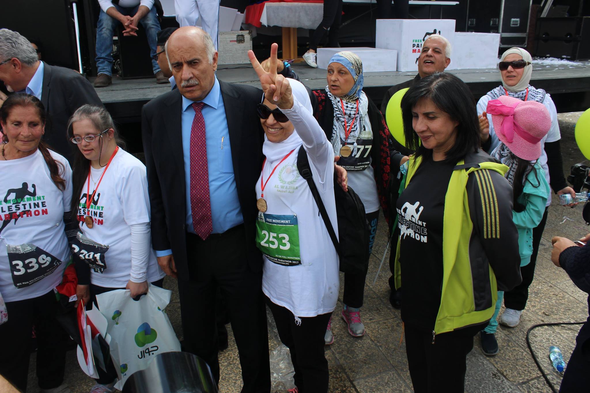 انطلاق ماراثون فلسطين الدولي الخامس في بيت لحم