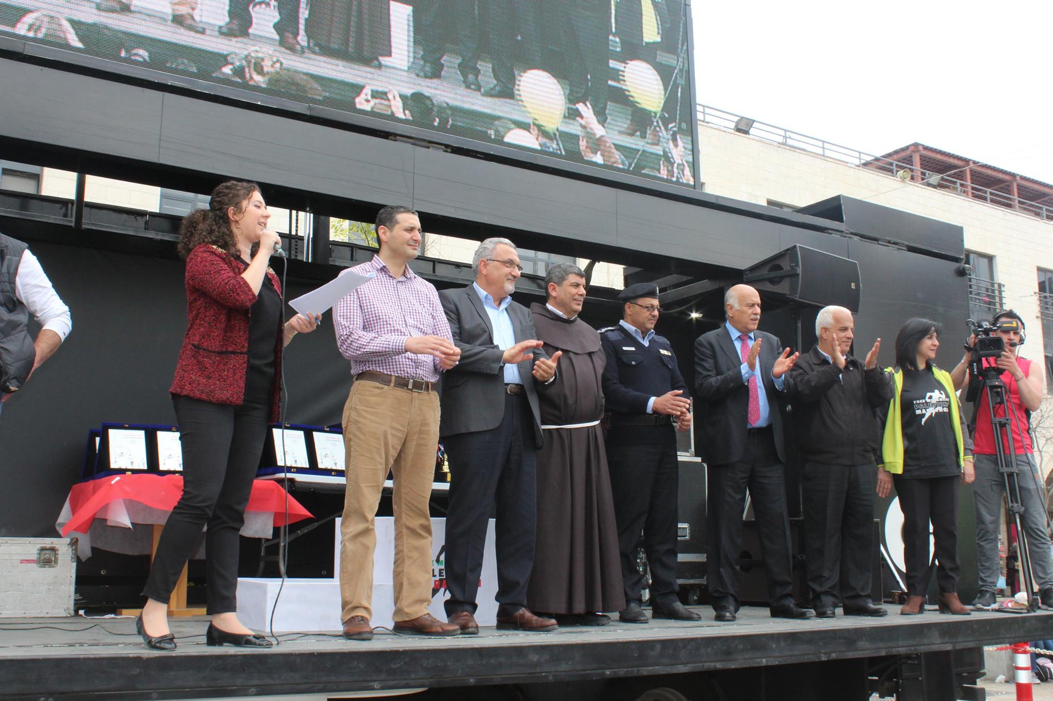 انطلاق ماراثون فلسطين الدولي الخامس في بيت لحم