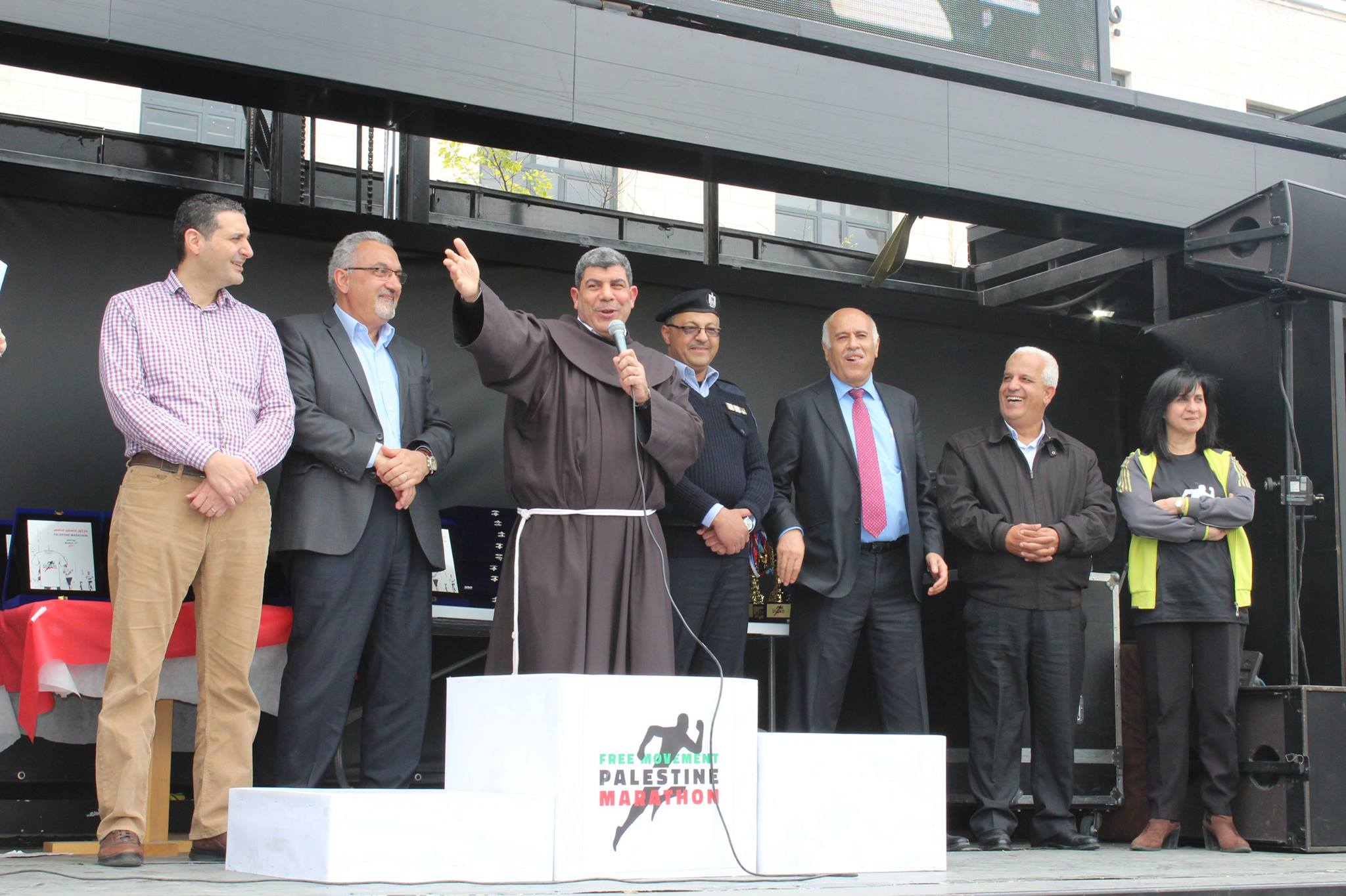 انطلاق ماراثون فلسطين الدولي الخامس في بيت لحم