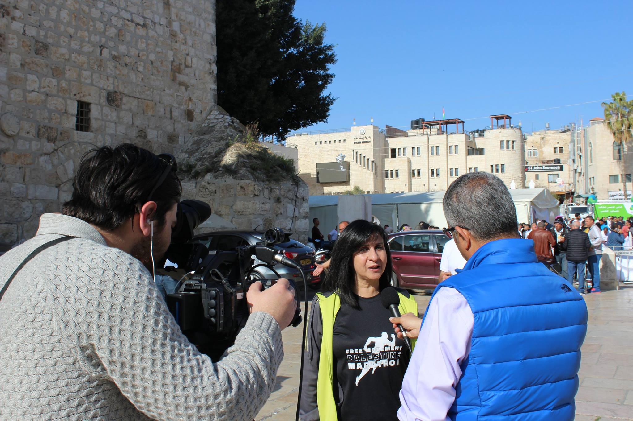 انطلاق ماراثون فلسطين الدولي الخامس في بيت لحم