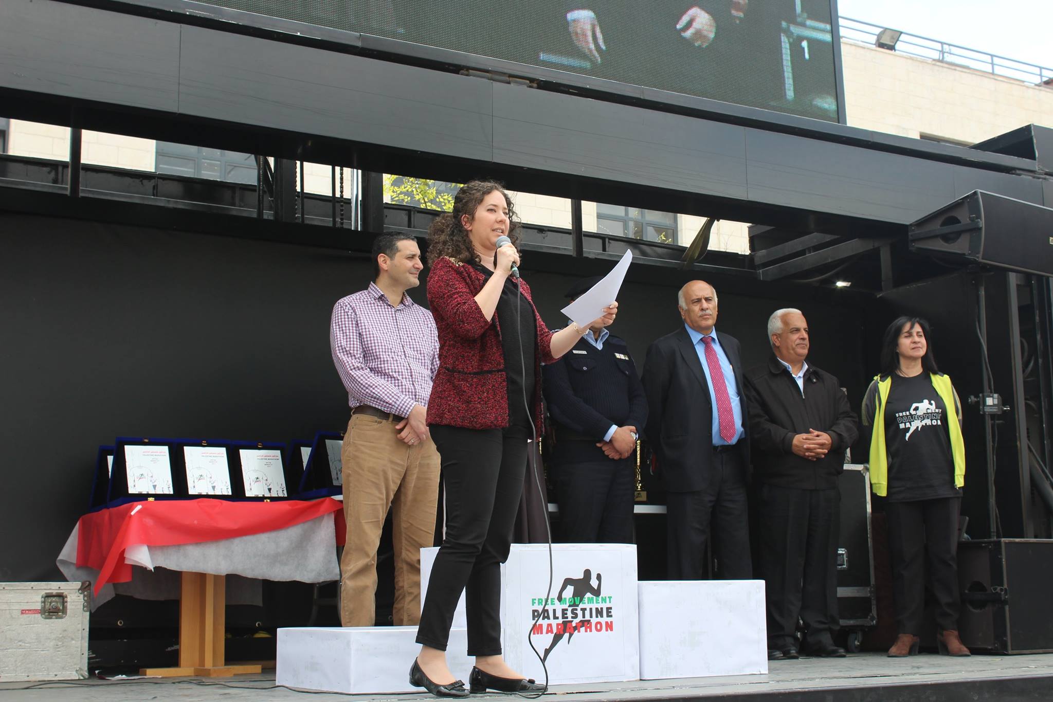 انطلاق ماراثون فلسطين الدولي الخامس في بيت لحم