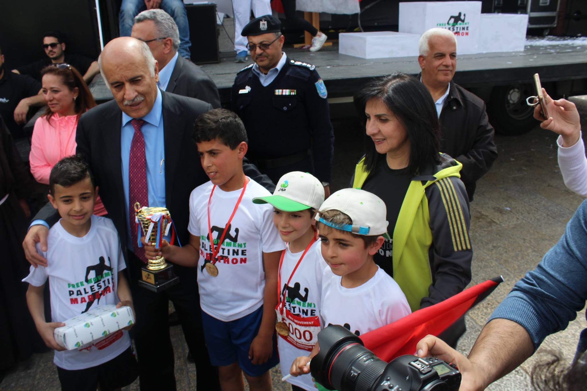 انطلاق ماراثون فلسطين الدولي الخامس في بيت لحم