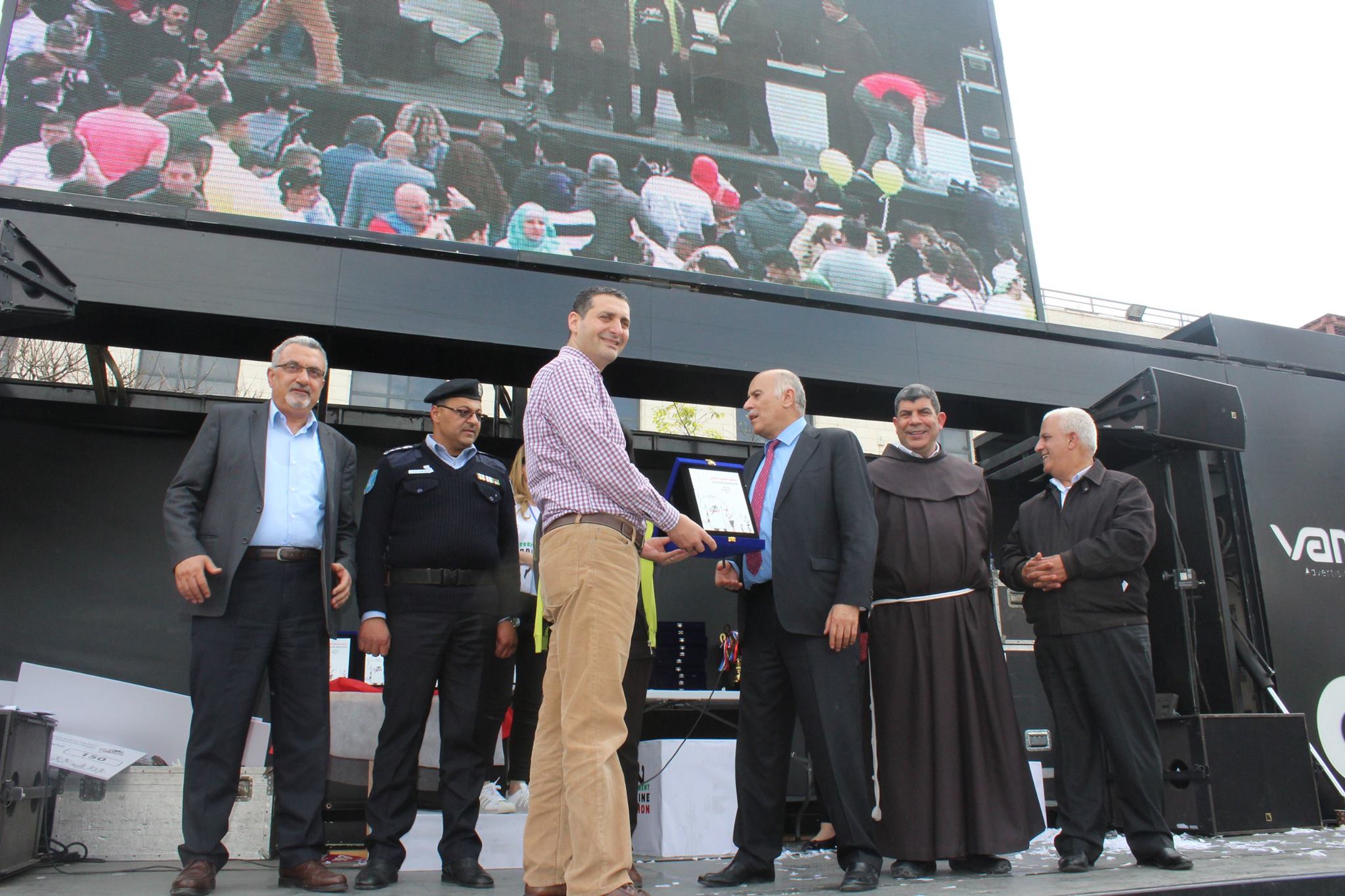 انطلاق ماراثون فلسطين الدولي الخامس في بيت لحم