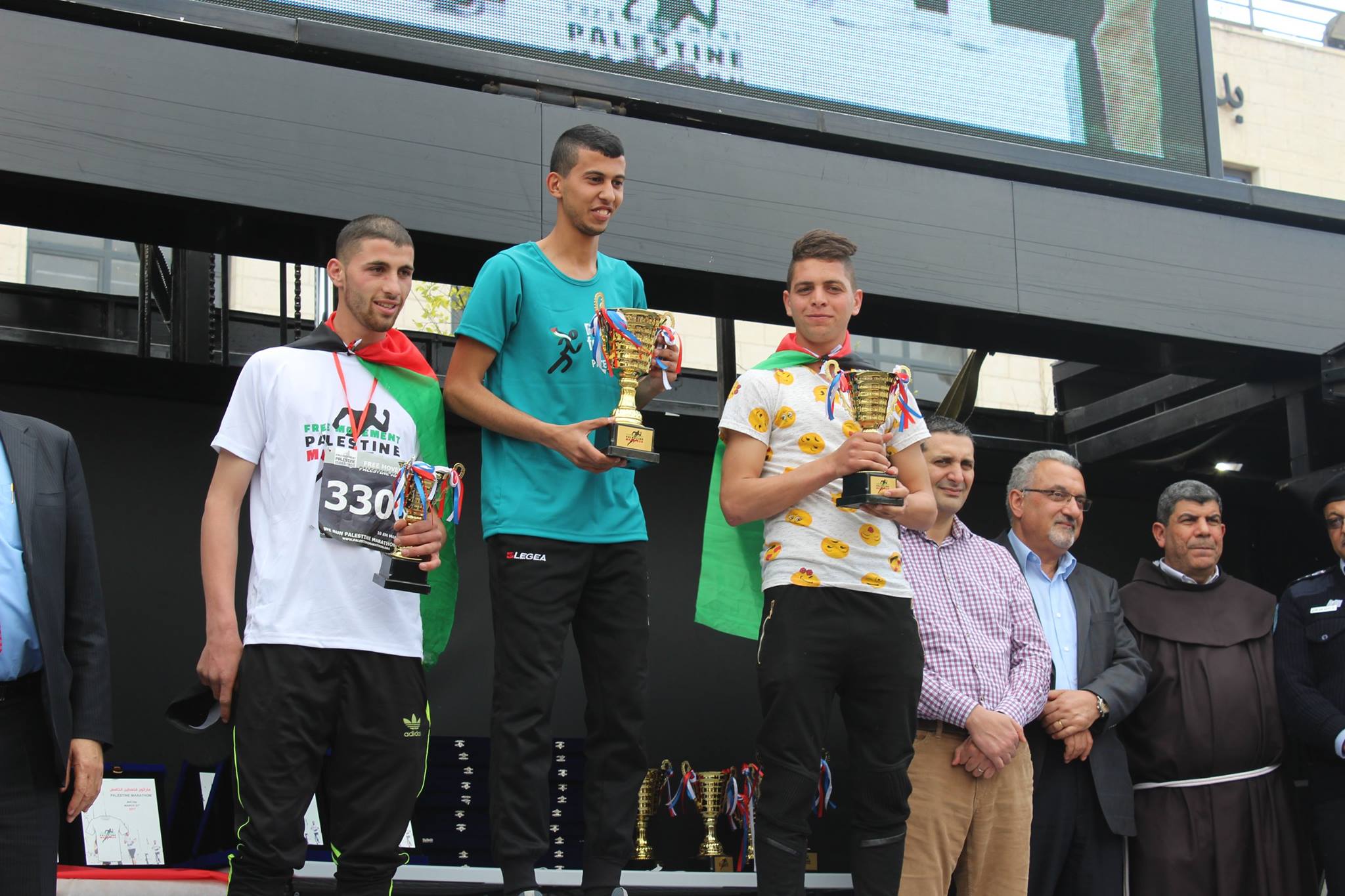 انطلاق ماراثون فلسطين الدولي الخامس في بيت لحم