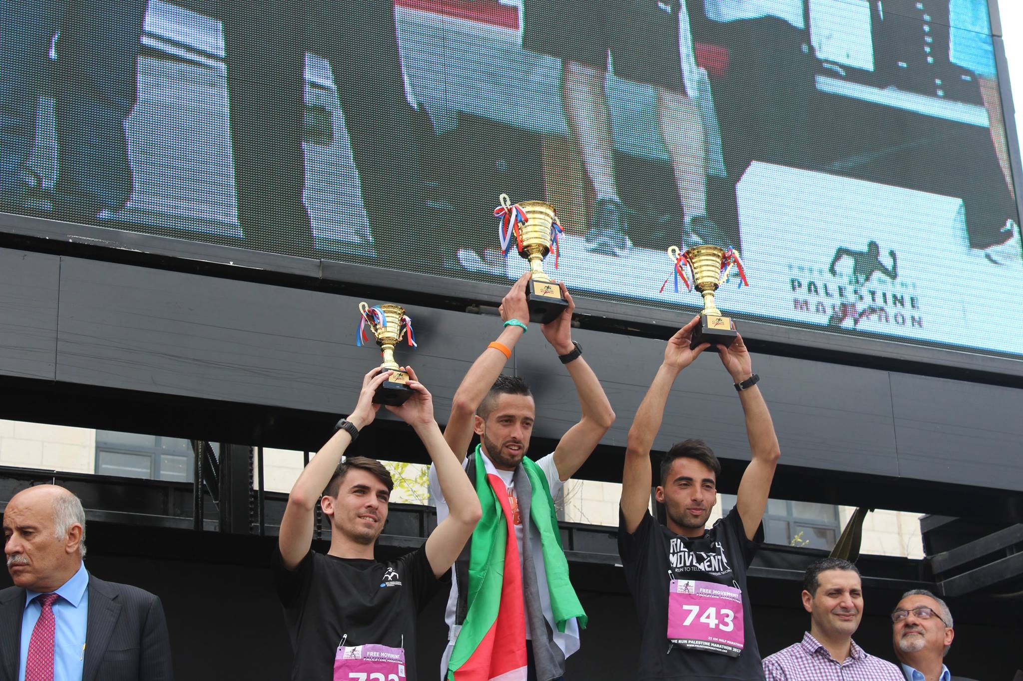 انطلاق ماراثون فلسطين الدولي الخامس في بيت لحم