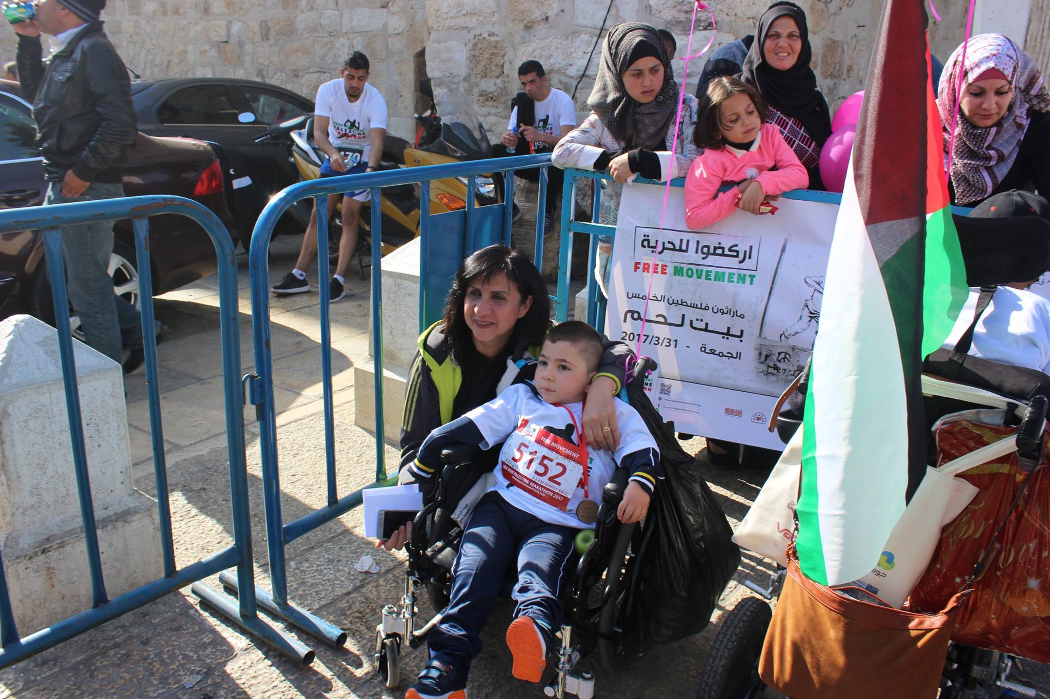 انطلاق ماراثون فلسطين الدولي الخامس في بيت لحم