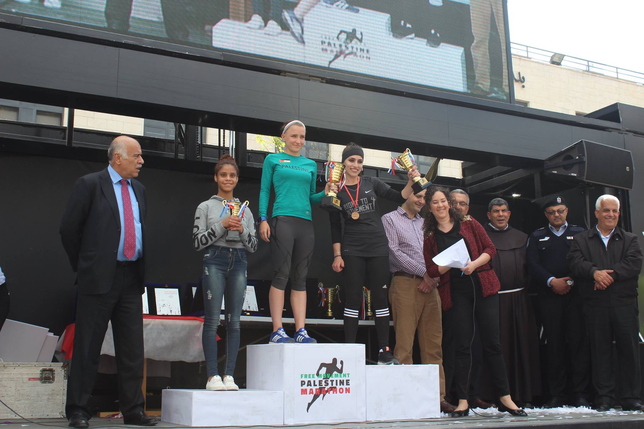 انطلاق ماراثون فلسطين الدولي الخامس في بيت لحم