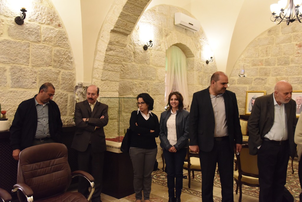 معايعة وبابون وجحا ونصار يوقعان مذكرة تفاهم بخصوص كنيسة المهد