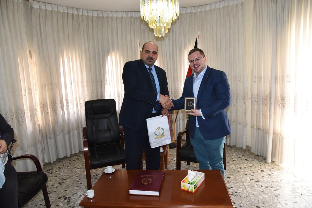 جحا يستقبل وفدا من الحزب المسيحي المحافظ من بريطانيا 