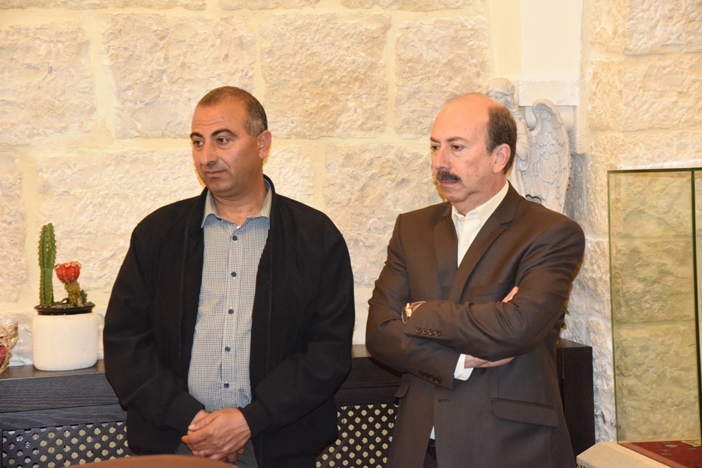 معايعة وبابون وجحا ونصار يوقعان مذكرة تفاهم بخصوص كنيسة المهد