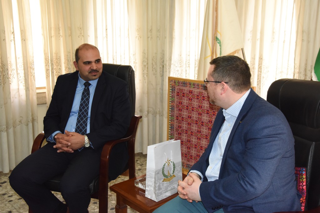 جحا يستقبل وفدا من الحزب المسيحي المحافظ من بريطانيا 