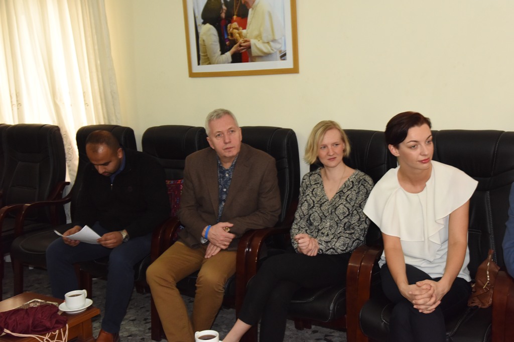  رئيسة بلدية بيت لحم تستقبل رئيس بلدية هابسالو الأستونية المتوأمة مع بيت لحم 