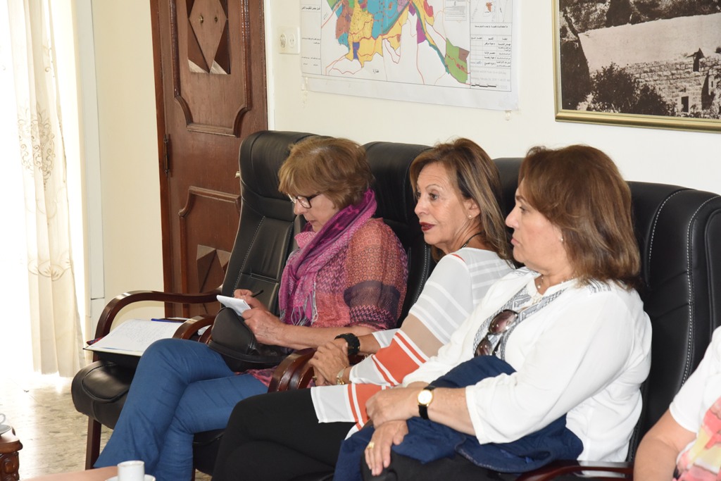 بابون تلتقي بوفد من مغتربي أبناء محافظة بيت لحم القادمين من تشلي 