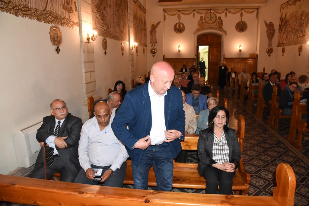  في إطار إتفاقية التوأمة بين بلديتي بيت لحم وهابسالو الأستونية عرض موسيقي ينادي بالسلام والمحبة في جامعة بيت لحم