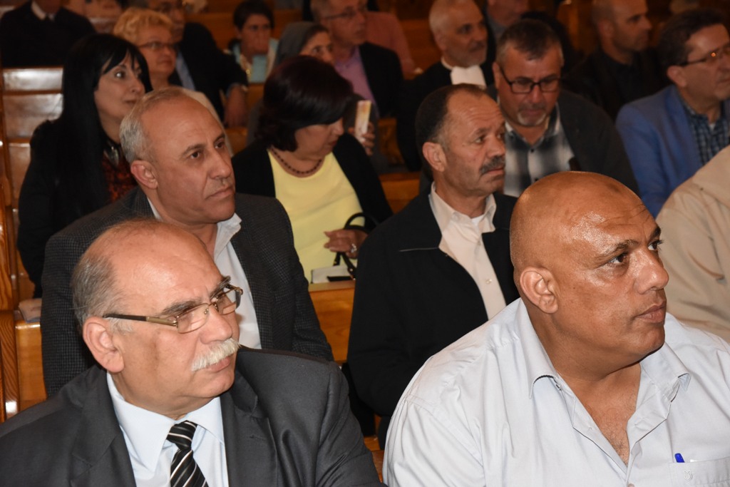  في إطار إتفاقية التوأمة بين بلديتي بيت لحم وهابسالو الأستونية عرض موسيقي ينادي بالسلام والمحبة في جامعة بيت لحم