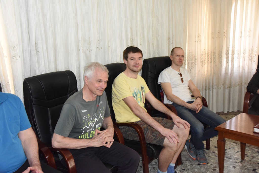 رئيسة بلدية بيت لحم تستقبل فرقة هورتوس ميوزيكوس الأستونية 