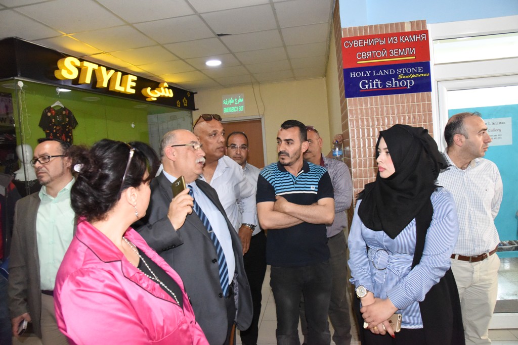 جولة تفقدية من قبل بلدية بيت لحم لمحطة الباصات المركزية قبيل الإستلام الرسمي مع بداية ايار