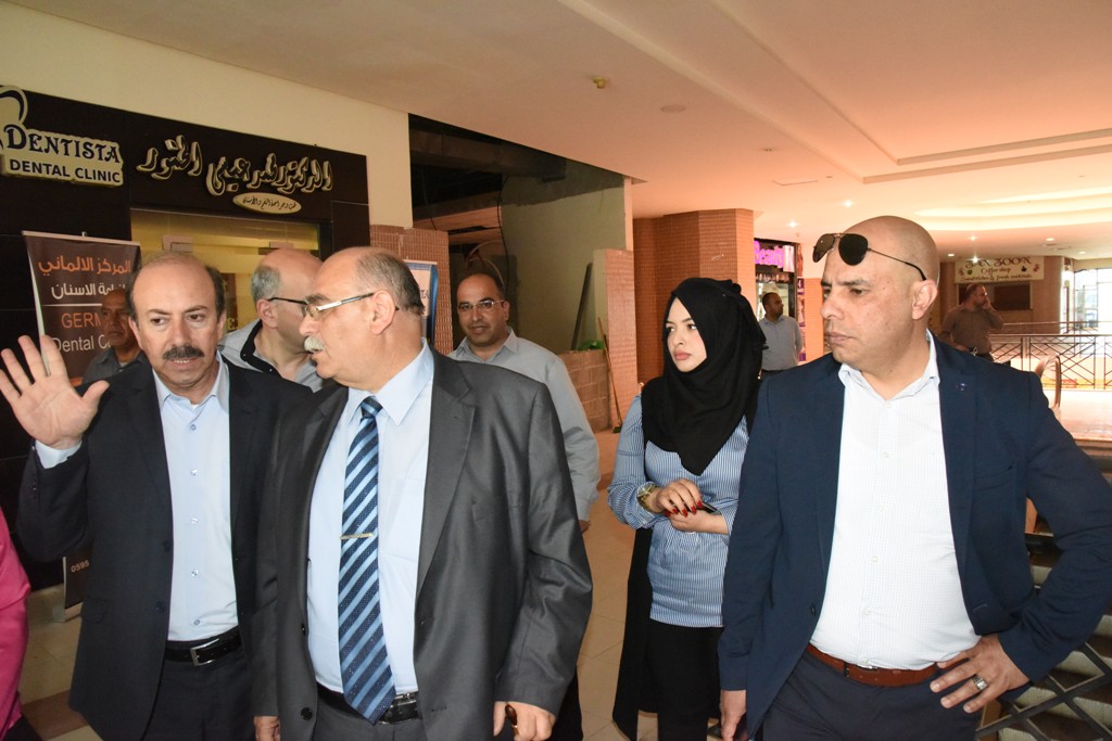 جولة تفقدية من قبل بلدية بيت لحم لمحطة الباصات المركزية قبيل الإستلام الرسمي مع بداية ايار