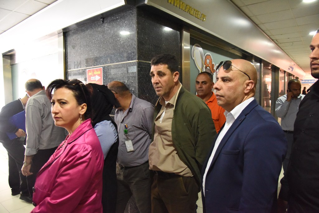 جولة تفقدية من قبل بلدية بيت لحم لمحطة الباصات المركزية قبيل الإستلام الرسمي مع بداية ايار