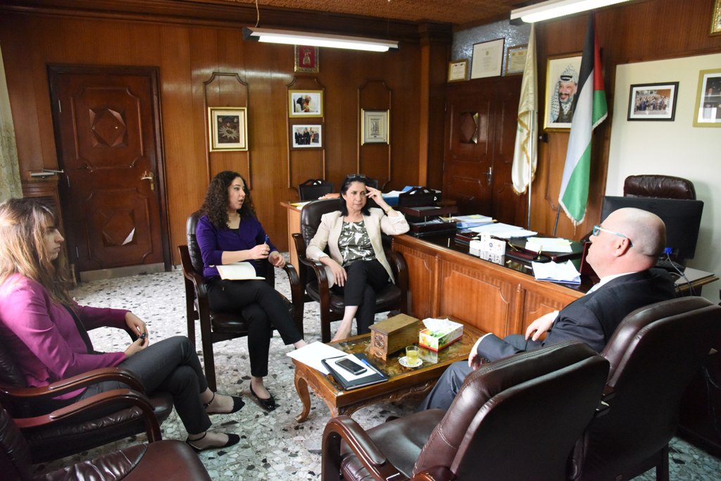 رئيسة بلدية بيت لحم تستقبل ممثل مالطا لدى فلسطين 