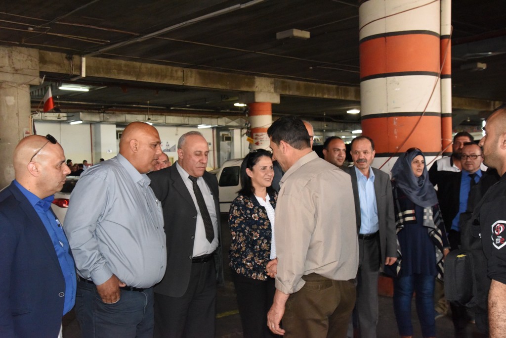 بلدية بيت لحم تستلم رسميا محطة الباصات المركزية في بيت لحم 