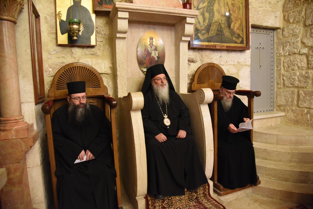 رئيسة بلدية بيت لحم تشارك في برنامج زيارة رئيس أساقفة كانتربري إلى بيت لحم 