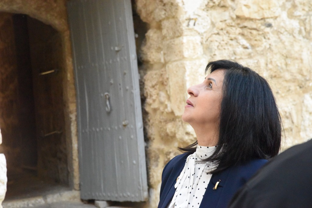 رئيسة بلدية بيت لحم تشارك في برنامج زيارة رئيس أساقفة كانتربري إلى بيت لحم 