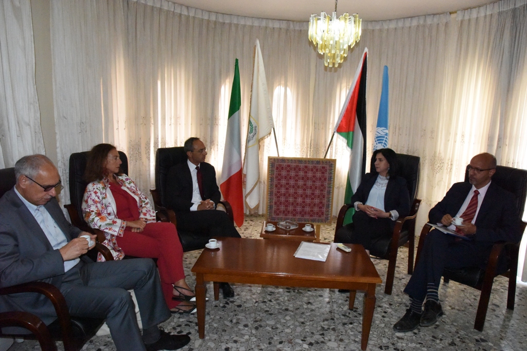 افتتاح رسمي لشارع المدخل الشمالي بحضور رئيسة بلدية بيت لحم  بابون والداعمين 