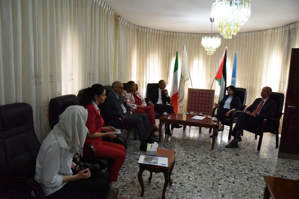 افتتاح رسمي لشارع المدخل الشمالي بحضور رئيسة بلدية بيت لحم  بابون والداعمين 