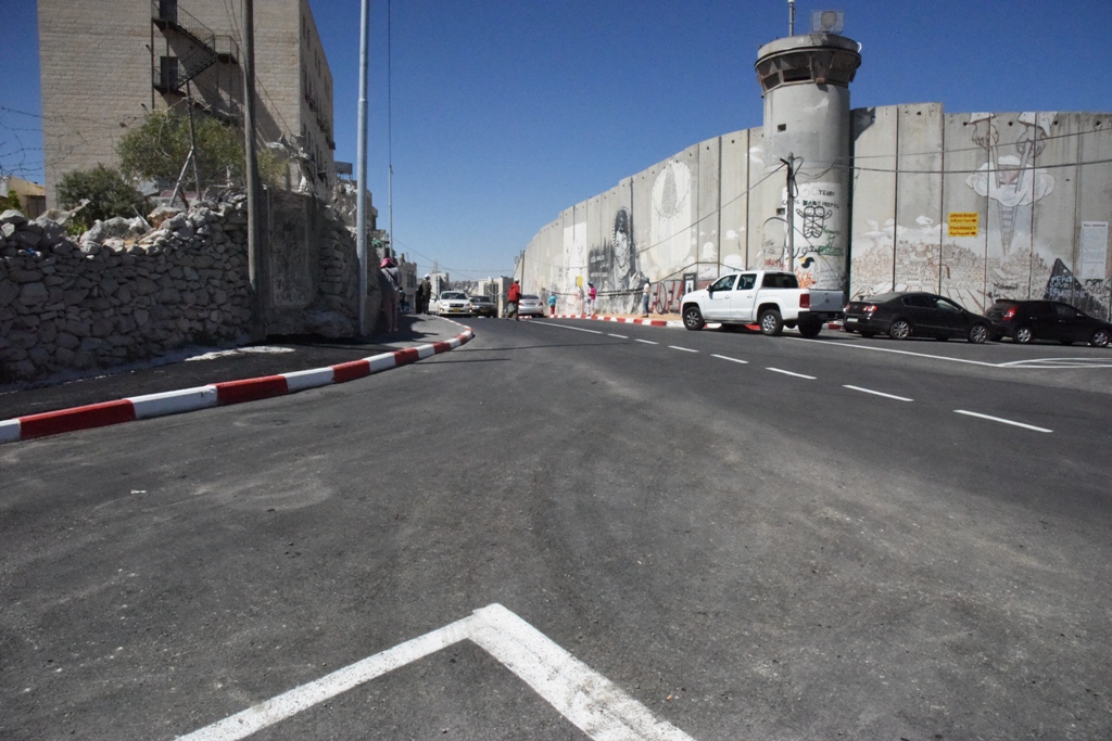 افتتاح رسمي لشارع المدخل الشمالي بحضور رئيسة بلدية بيت لحم  بابون والداعمين 