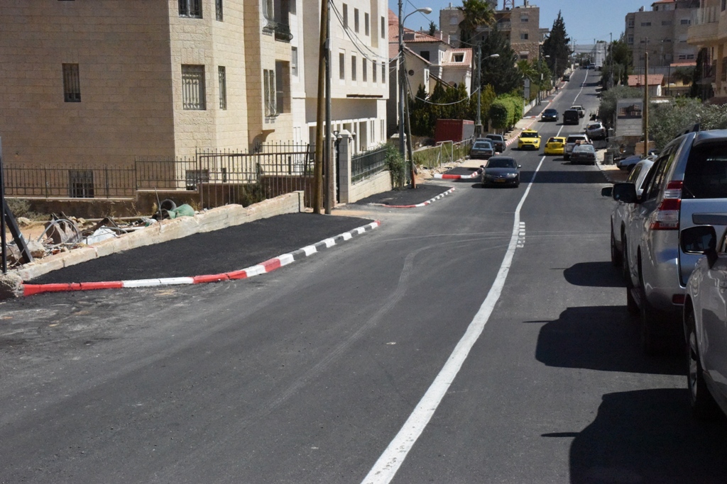 افتتاح رسمي لشارع المدخل الشمالي بحضور رئيسة بلدية بيت لحم  بابون والداعمين 