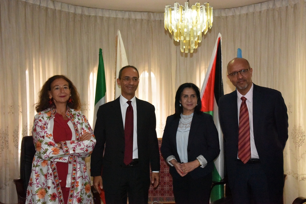 افتتاح رسمي لشارع المدخل الشمالي بحضور رئيسة بلدية بيت لحم  بابون والداعمين 