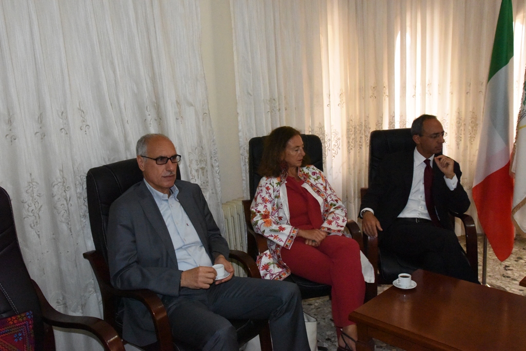 افتتاح رسمي لشارع المدخل الشمالي بحضور رئيسة بلدية بيت لحم  بابون والداعمين 