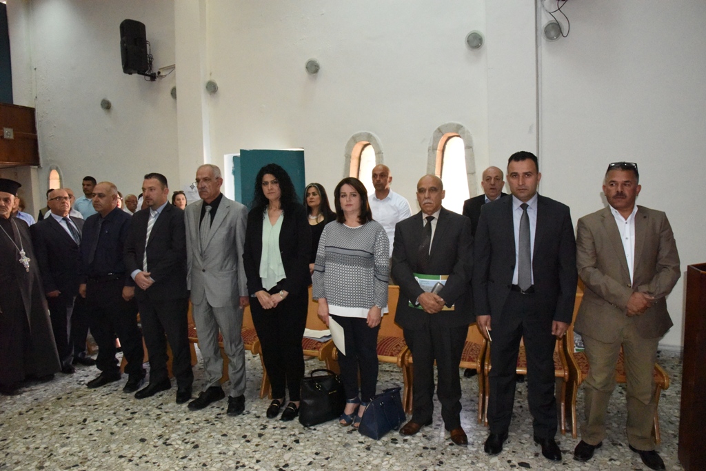 مراسم تسليم وإستلام مجلس بلدية بيت لحم في دار البلدية وسط حضور مجتمعي كبير 