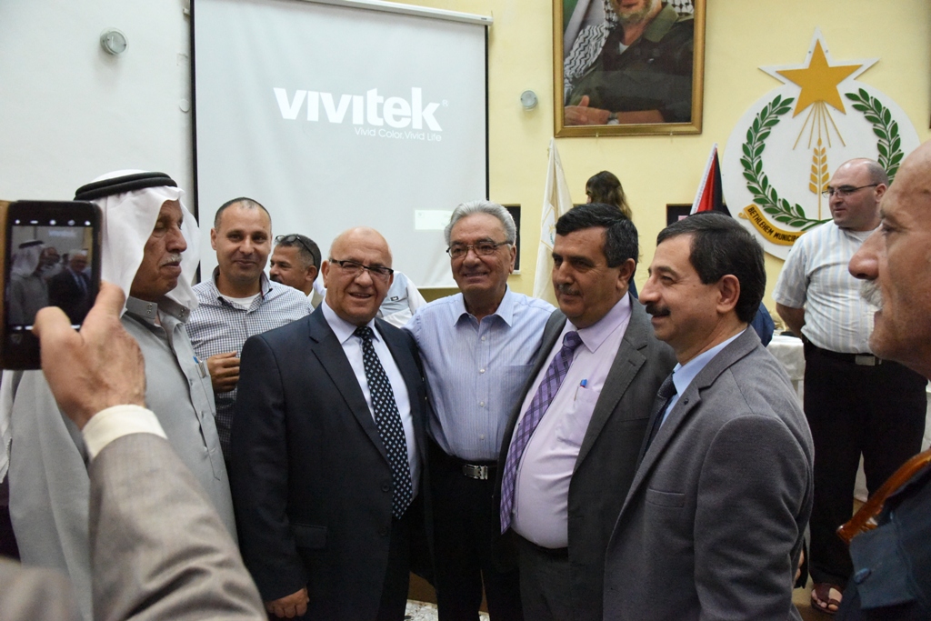 مراسم تسليم وإستلام مجلس بلدية بيت لحم في دار البلدية وسط حضور مجتمعي كبير 