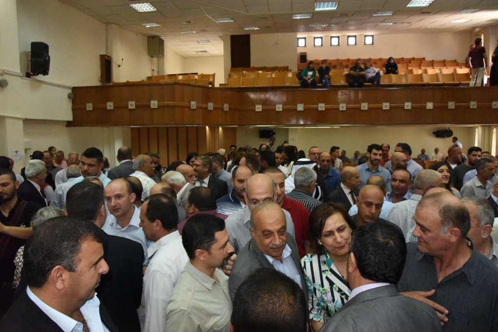 مراسم تسليم وإستلام مجلس بلدية بيت لحم في دار البلدية وسط حضور مجتمعي كبير 